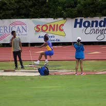 Track team at competition